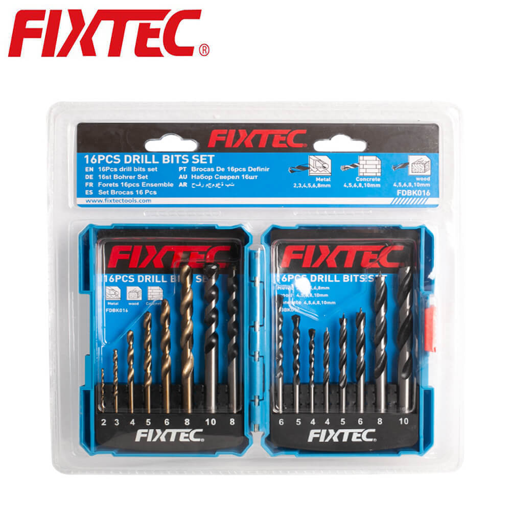 16pcs drill bit set