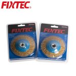 Crimped wire bevel brush