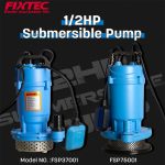 submersible pump 750w